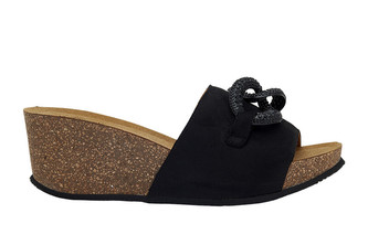 Scholl RAVELLO - dámské pantofle na klínku Velikost: 40