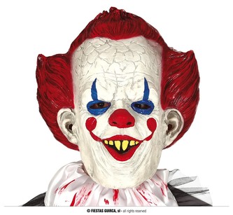 Maska klauna z latexu
