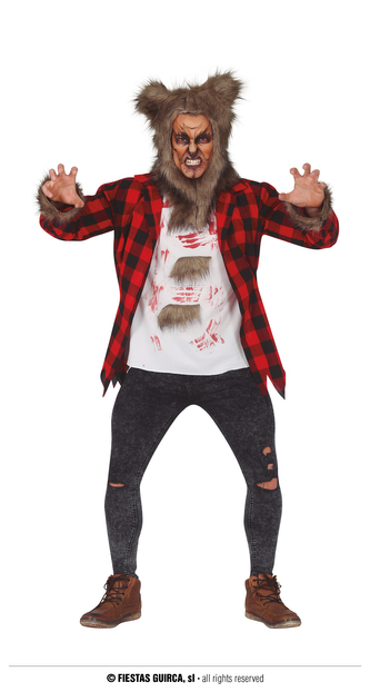 Vlkodlak kostým pro dospělé L 52/54