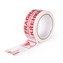 Lepící páska PP 48 mm x 66 m - KŘEHKÉ/FRAGILE - červeno-bílá