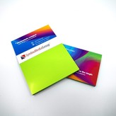 Poznámkové bločky elektrostatické Symbionotes 70x100 mm zelené