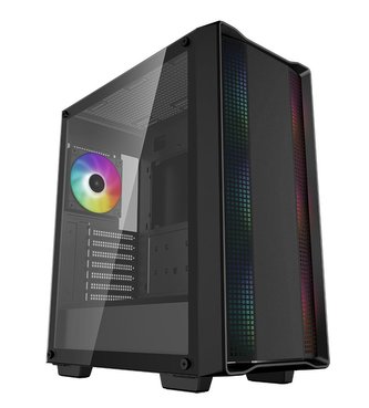 DEEPCOOL skříň CC560 ARGB V2 / ATX / 4x120 mm fan ARGB / USB 3.0 / USB 2.0 / černá DEEPCOOL skříň CC560 ARGB V2 / ATX / 4x120 mm fan ARGB / USB 3.0 / USB 2.0 / černá
