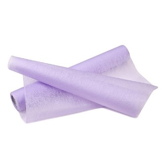 Netkaná textilie 50 cm/10 m světle fialová