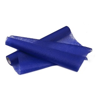 Netkaná textilie 50 cm/10 m modrá