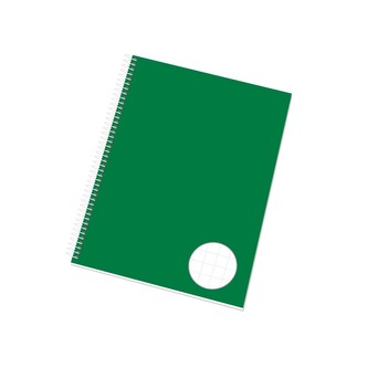 Spirálový blok s výsekem A5 čtvereček 50l.