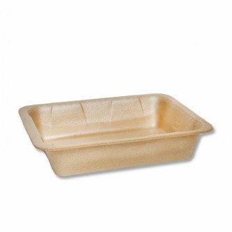 Jednodílná XPP zatavovací miska Green Deal, hnědá (200 ks)