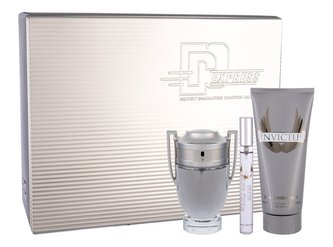 Paco Rabanne Invictus toaletní voda 50 ml + toaletní voda 10 ml + sprchový gel 100 ml