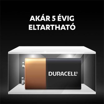 Baterie "Basic", 9 V, 1 ks, DURACELL