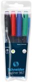 Liner  "Topliner 967", 4 barvy, 0,4mm, SCHNEIDER