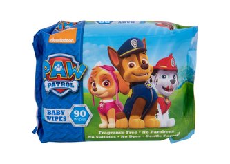 Nickelodeon Paw Patrol Čisticí ubrousky Baby Wipes 90 ks pro děti