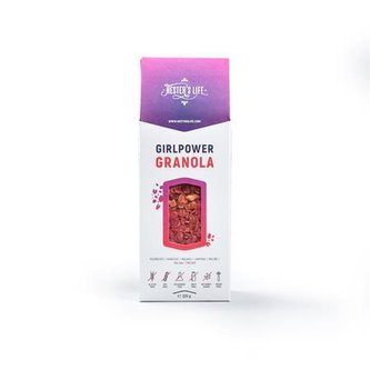 Granola "Girlpower", malina, 320 g, HESTER`S LIFE
