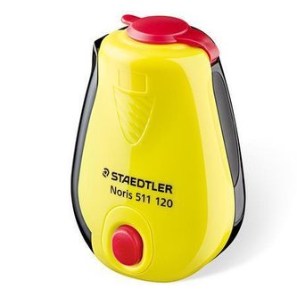 Ořezávátko "Noris", žlutá, 1 otvor, STAEDTLER 511 120
