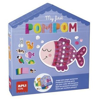 Kreativní sada "My first PomPom", zvířátka, APLI Kids 18505