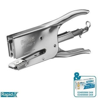 Sešívací kleště "K1", chromová, 50 listů, RAPID