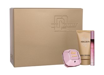 Paco Rabanne Lady Million parfémovaná voda 50 ml + tělové mléko 75 ml + parfémovaná voda 10 ml