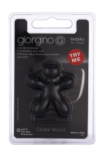 Mr&Mrs Fragrance Giorgino Vůně do auta 1 ks Cedar Wood unisex
