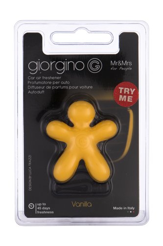 Mr&Mrs Fragrance Giorgino Vôňa do auta 1 ks Vanilla unisex