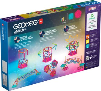 Geomag Glitter 142 dílků