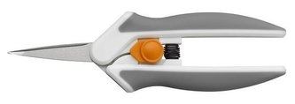 Nůžky pružinové, 16 cm, FISKARS"EasyAction Micro Tip", šedé