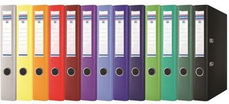 Pákový pořadač "Premium", světle modrá, 50 mm, A4, s ochranným spodním kováním, PP, DONAU