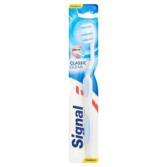 Zubní kartáček "Classic Clean", střední tvrdost, SIGNAL