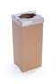 Odpadkový koš na tříděný odpad "Office", šedá, recyklovaný, 60 l, RECOBIN