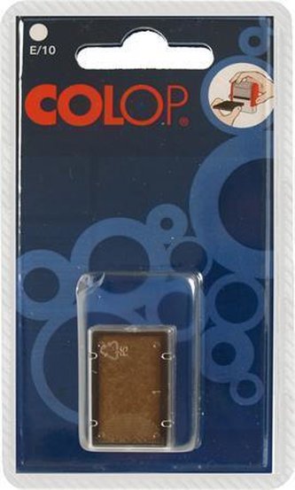 Razítkový polštářek "E/10", bez inkoustu, 2 ks/blister, COLOP