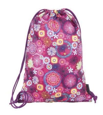 Sáček na tělocvik "Purple Flower", růžová, PULSE