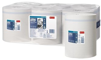 100134 Ručníky "Advanced 415", bílé, papírové, v roli, systém M2, TORK