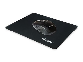 Podložka pod myš "Life", černá, látkový potah, EQUIP 245011
