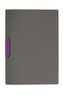 Desky s rychlovazačem "DURASWING® COLOR 30", purpurová, s klipem, A4, DURABLE