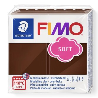 FIMO® soft 8020 56g čokoládová FIMO® soft 8020 56g čokoládová