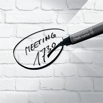 Magnetická skleněná tabule "Artverum®", bílá zeď, 48 x 48 x 1,5 cm, SIGEL GL164