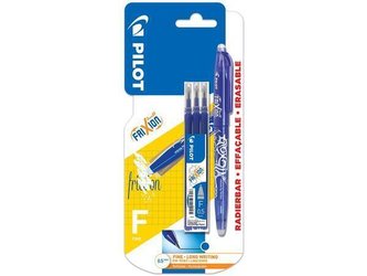 Roller "Frixion Ball" + náplň, modrá, 0,5/0,25mm, vymazatelný, PILOT, BLFR5-L-BT+S3