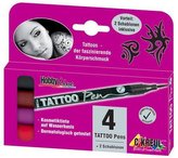 Sada Tetovací fix "Tattoo Pen Set" 4 ks, KREUL