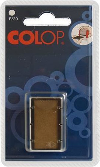 Razítkový polštářek "E/20", bez inkoustu, 2 ks/blister, COLOP "E20"