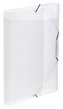 Desky s gumičkou "Propyglass", transparentní, PP, 30 mm, A4, VIQUEL