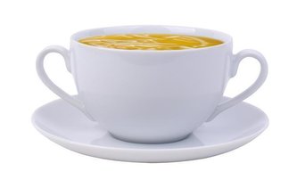 Polévková miska s podšálkem "Basic", sada 6 ks, 35 cl, ROTBERG