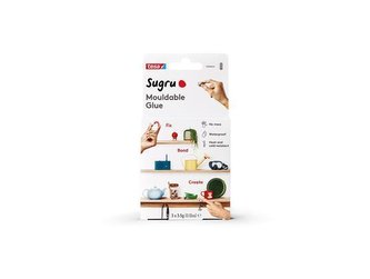 Lepicí hmota "Sugru", šedá, 3 x 3,5 g, TESA