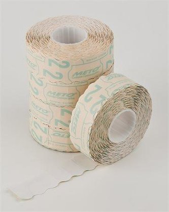 Cenové etikety, 22x12 mm, METO, bílé