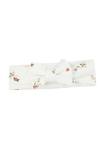 enie baby Dětská čelenka Minnie FLOWERS CREME  9-12m
