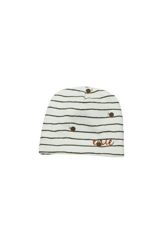 enie baby Dětská čepice 1-3m SNAILS