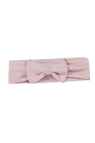 enie baby Dětská čelenka Minnie 6-9m BAMBOO růžová