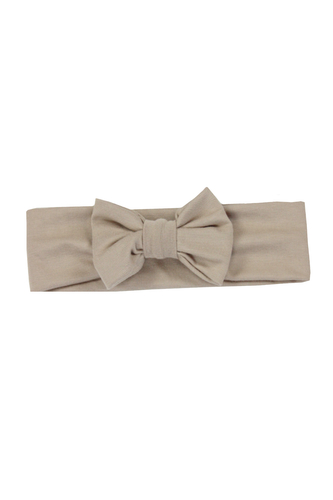 enie baby Dětská čelenka Minnie 16-18m BAMBOO karamelová