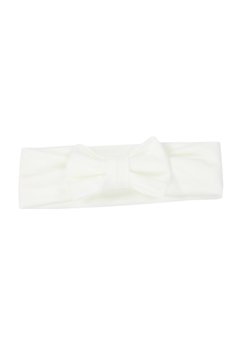 enie baby Dětská čelenka Minnie 3-6m BAMBOO béžová