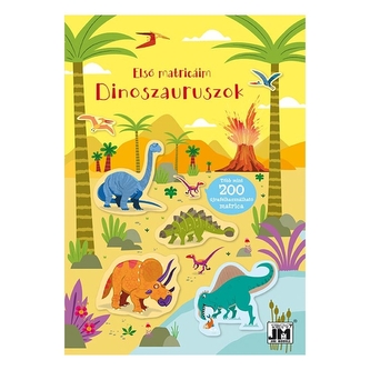 Moje první samolepkování Dinosauři, HU
