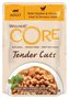 Kapsička Wellness Core Cat Tender kuře a játra v omáčce 85g