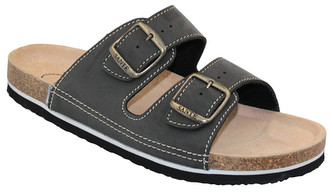 SANTÉ Pánské zdravotní pantofle N/26/62/H/CP šedá 45