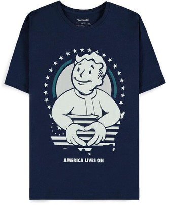 Tričko Fallout - America Lives On 2XL