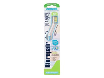 Biorepair Antibacterial Klasický zubní kartáček Junior Toothbrush Medium Soft 1 ks pro děti